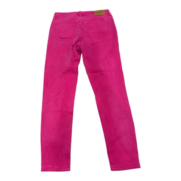RALPH LAUREN Vibrant Pink Jeans - Picture 2 of 4